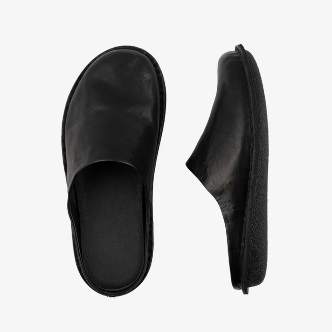 Calçado de Couro com Design Ergonómico e Fabrico Artesanal Unisexo