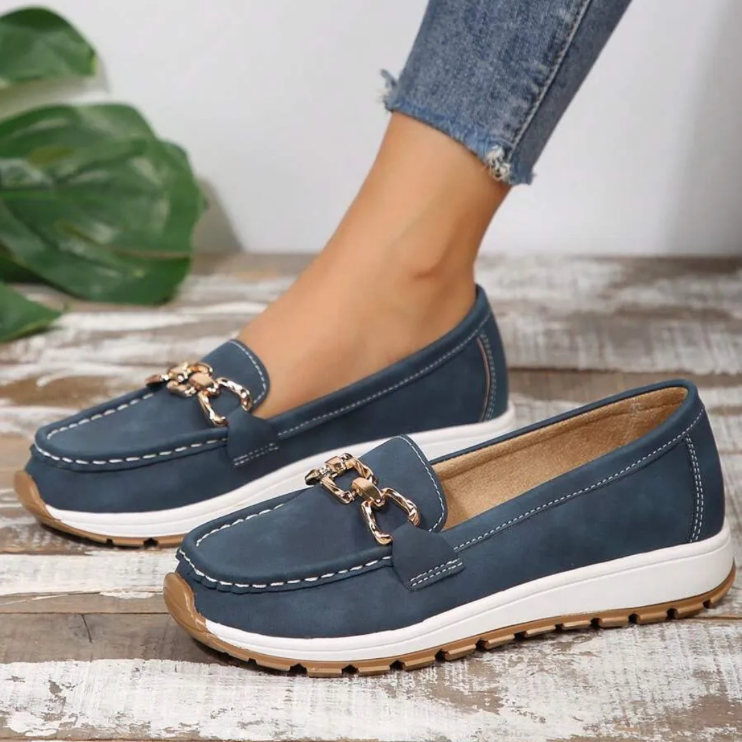 Mocassins de Sola Grossa para Mulher