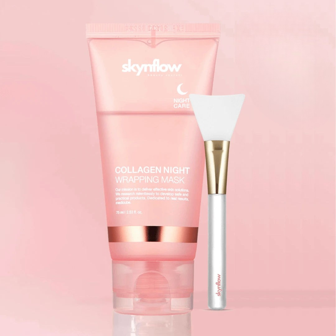 Máscara de Colagénio com Pincel Aplicador