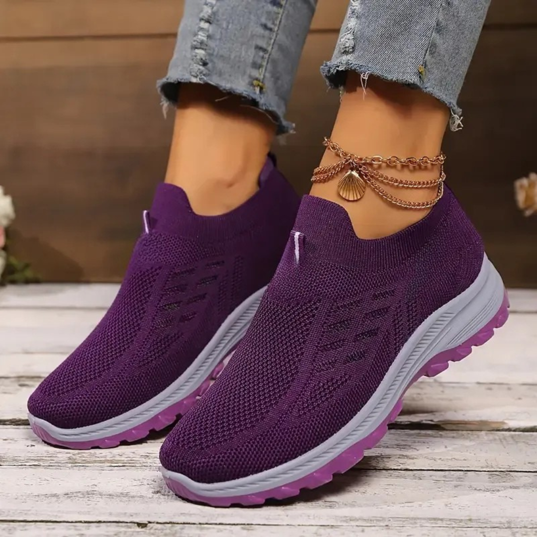 Calçado Ortopédico Confortável, Antiderrapante e Respirável para Mulher