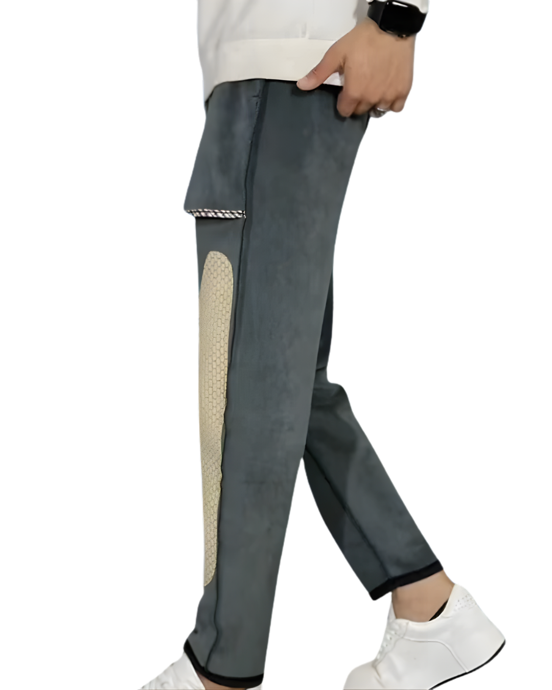 Calças desportivas impermeáveis e quentes para o inverno