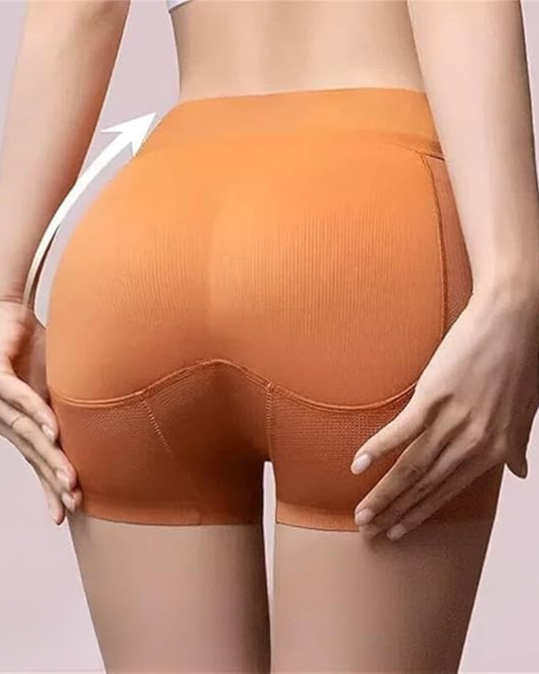 Cinta modeladora com almofadas para os quadris e glúteos