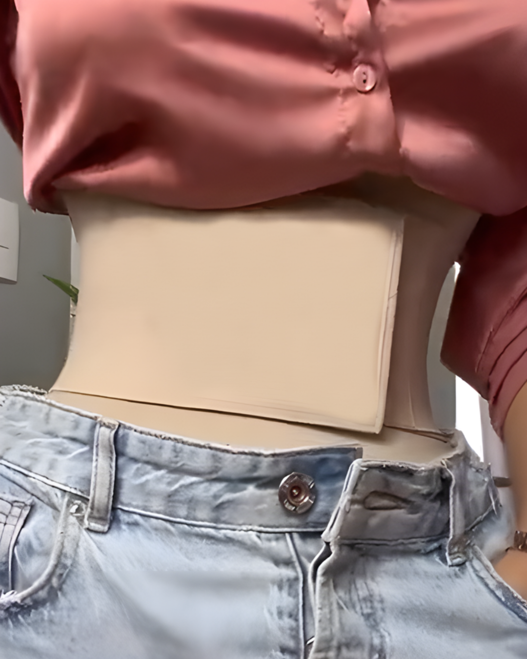 Modelador de Cintura com Cinto Abdominal