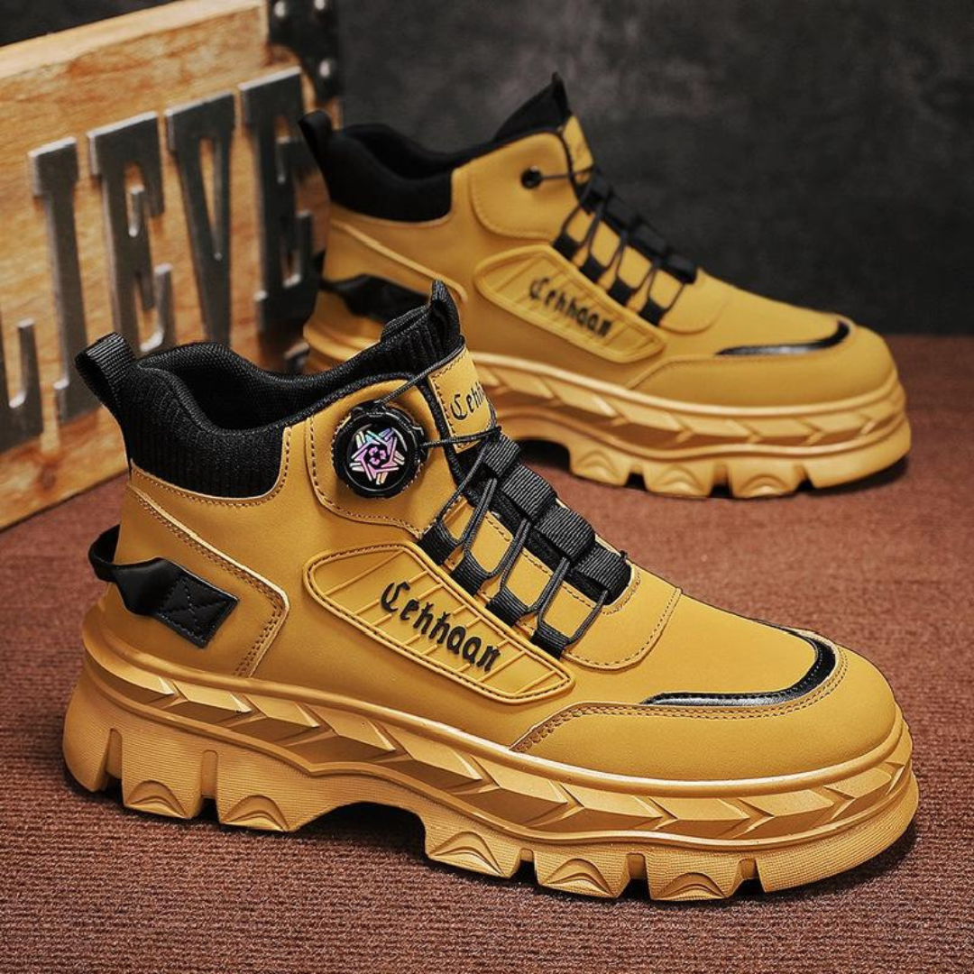 Botas com Perilla Ajustável e Sola Antiderrapante para Homens