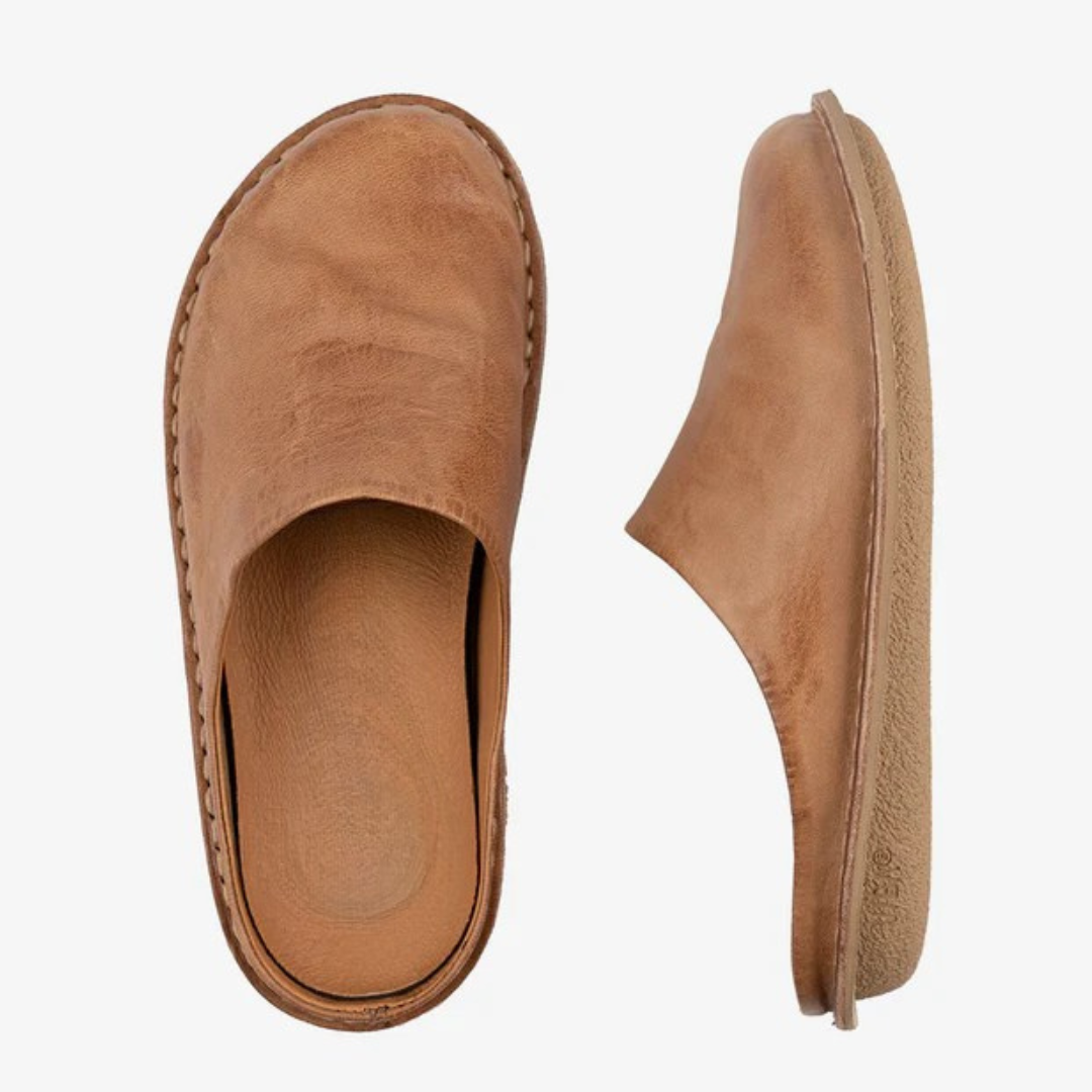 Calçado de Couro com Design Ergonómico e Fabrico Artesanal Unisexo