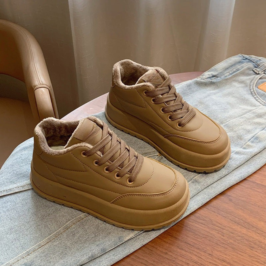Sapatos Casuais Quentes para Mulher com Plataforma