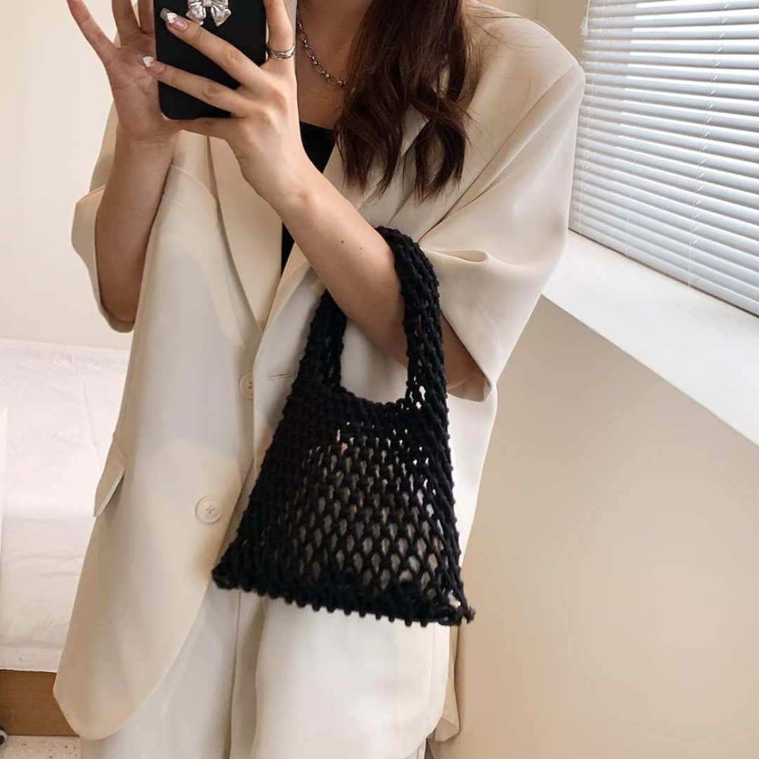 Bolsa boho de crochet