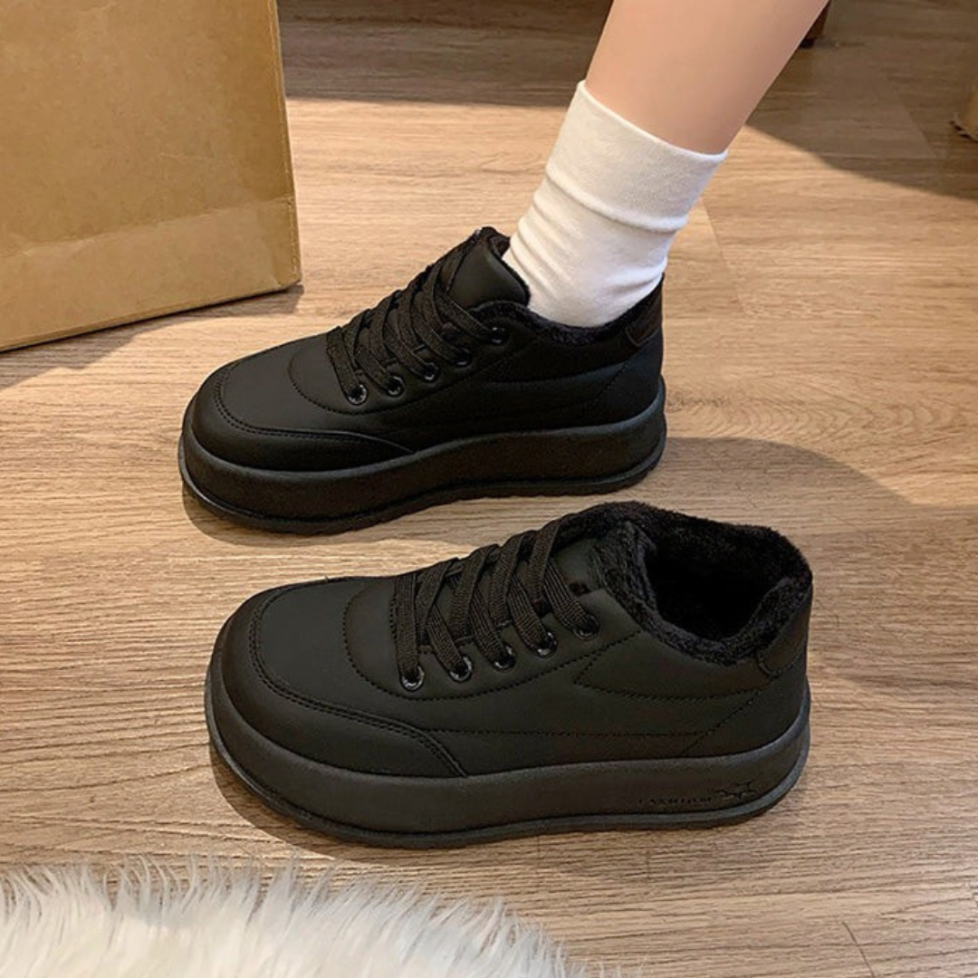 Sapatos Casuais Quentes para Mulher com Plataforma