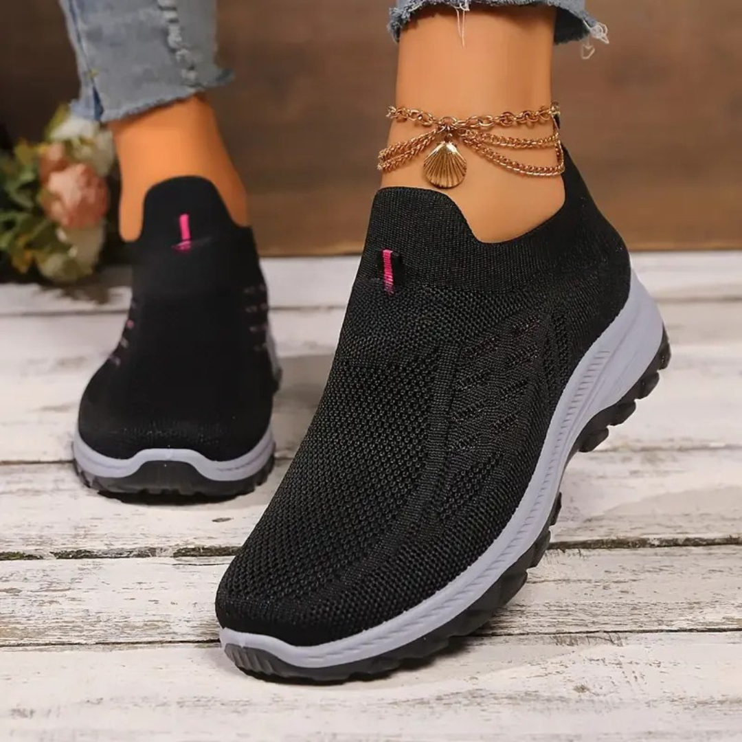 Calçado Ortopédico Confortável, Antiderrapante e Respirável para Mulher