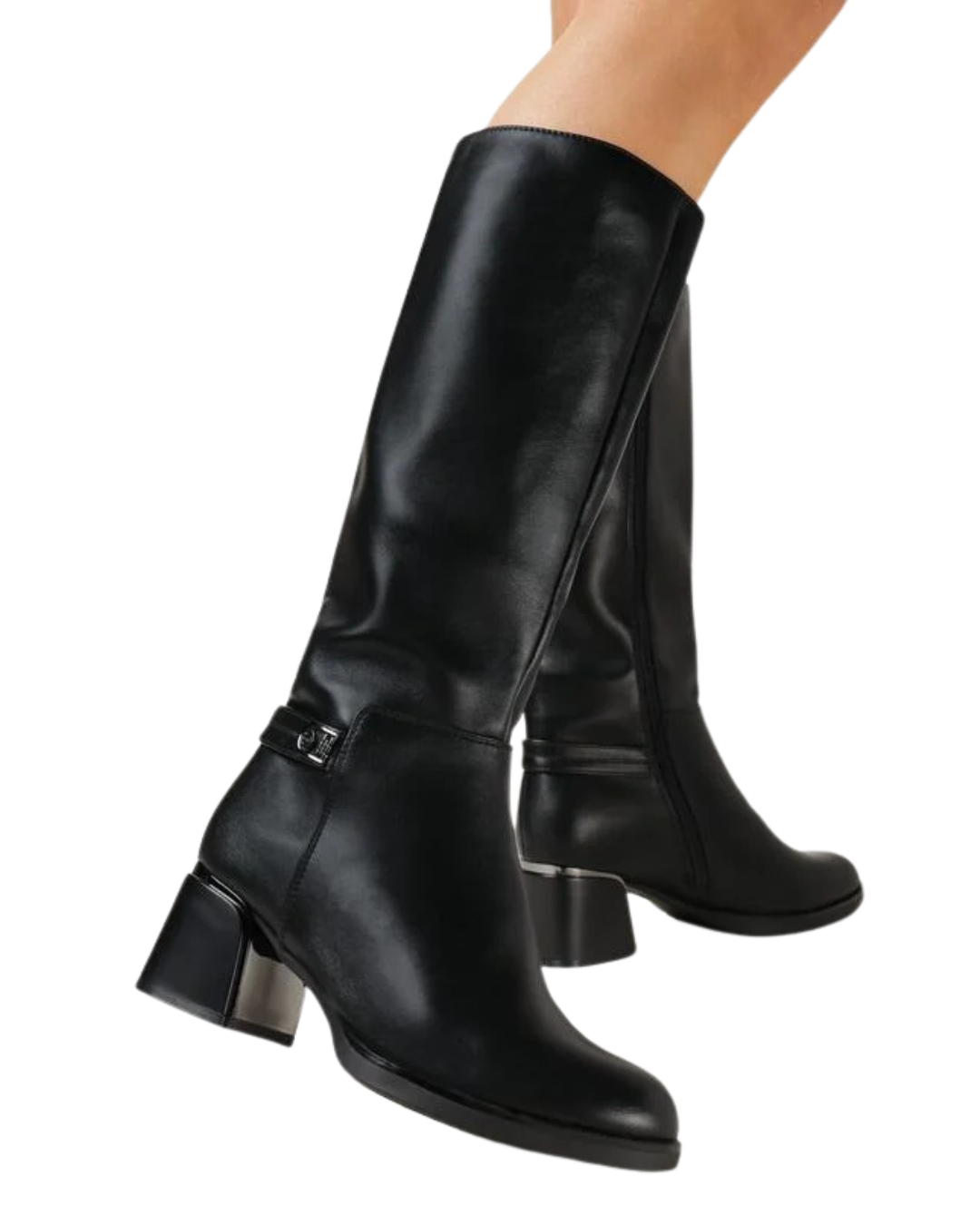 Botas de Cano Alto para Mulher com Forro Interior de Lã