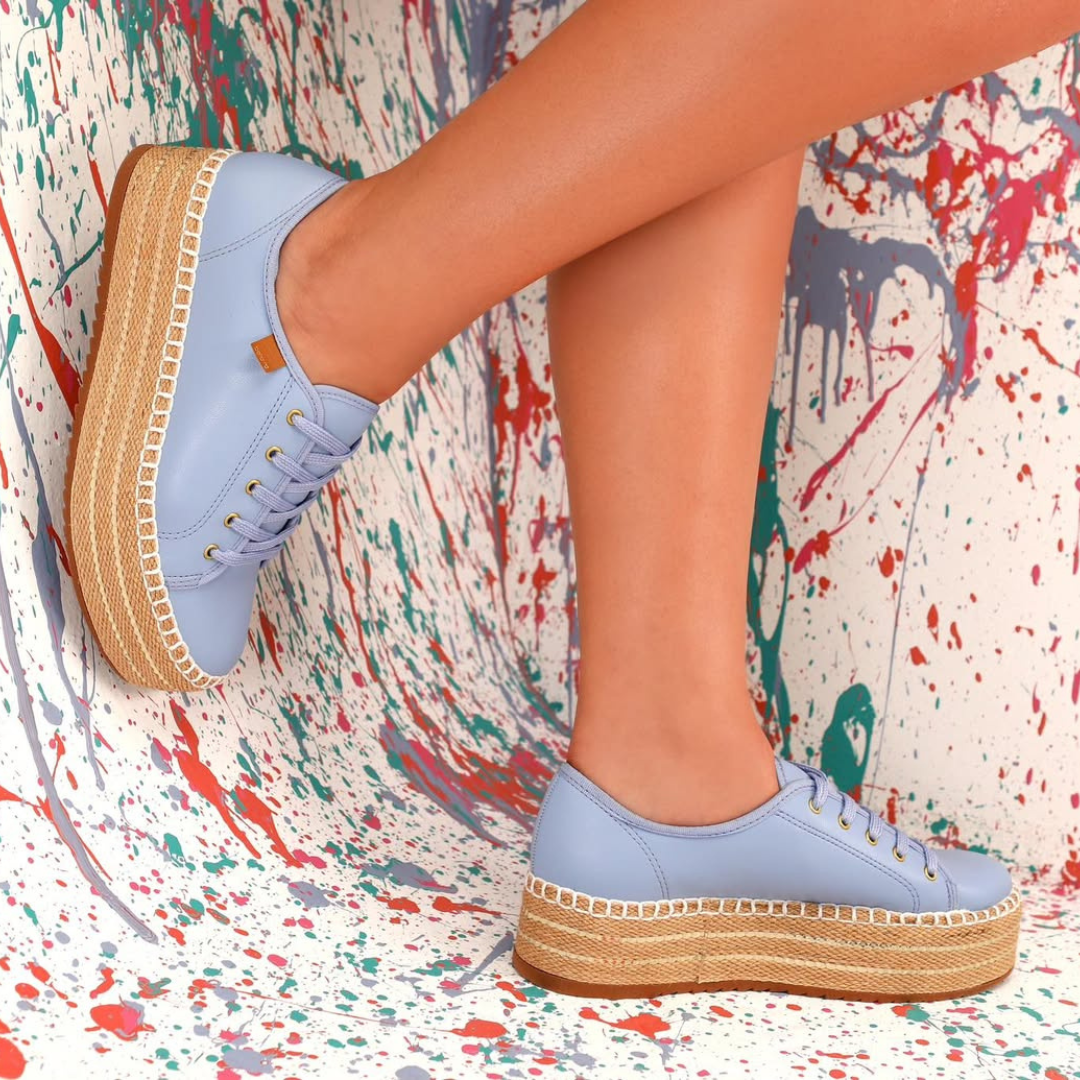 Mocassins de Plataforma para Mulher
