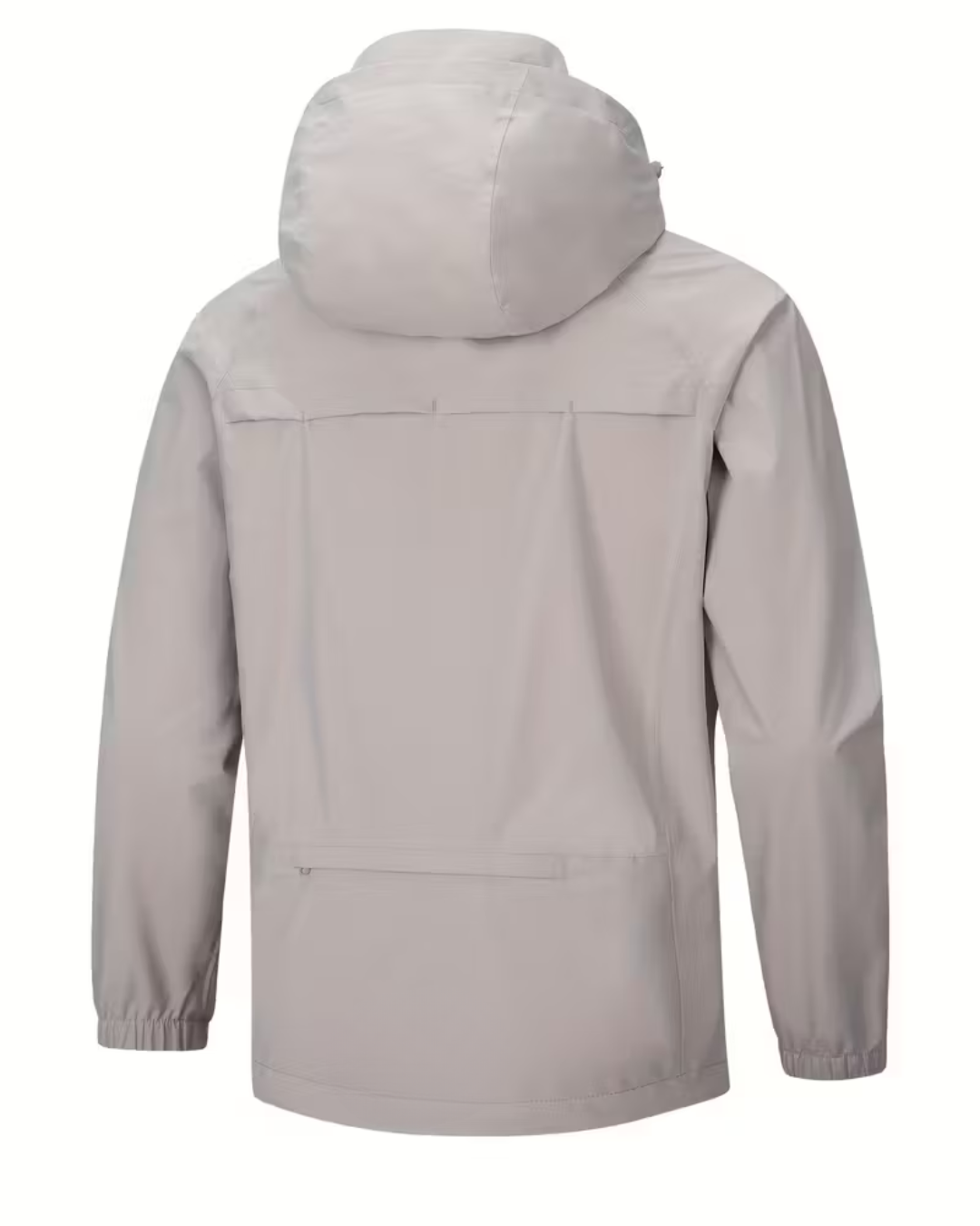 Casaco leve multifuncional impermeável com capuz