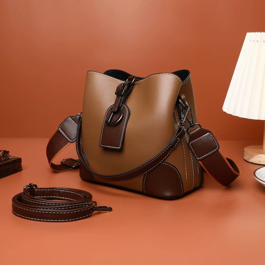 Bolsa casual com vários compartimentos para mulher