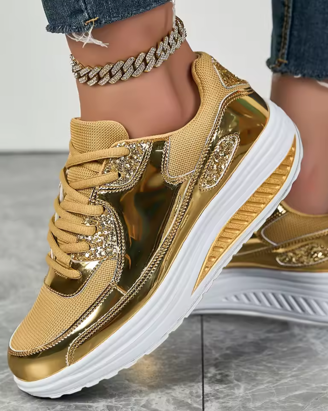 Ténis Futuristas de alto Impacto