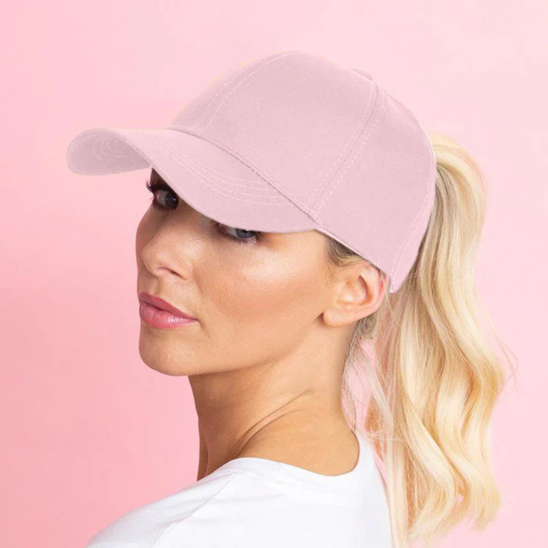 Boné Desportivo para Mulher com Abertura para Rabo de Cabelo