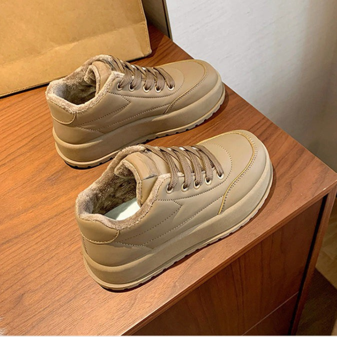 Sapatos Casuais Quentes para Mulher com Plataforma