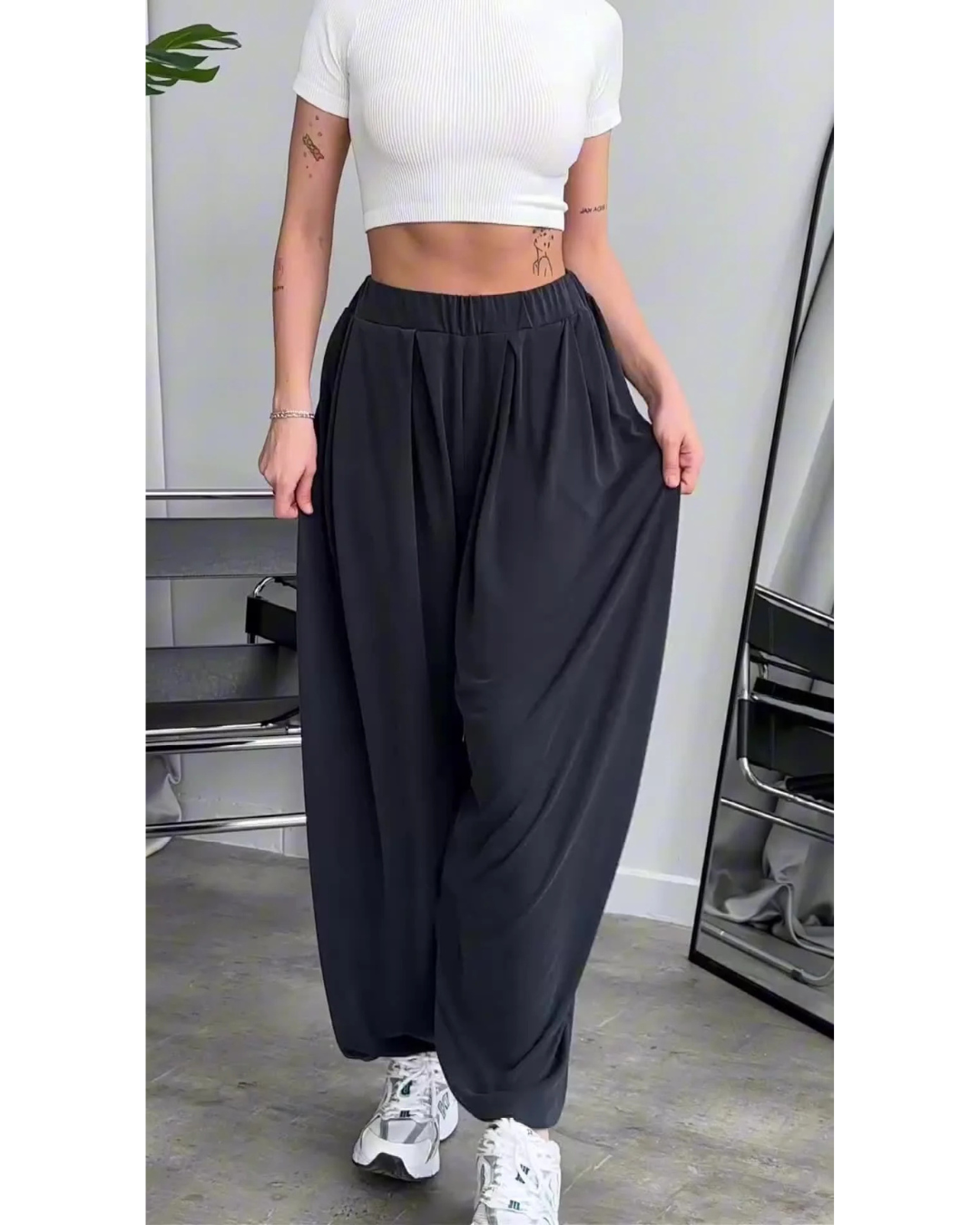 Calças Oversize de Estilo Boémio com Design Intemporal e Conforto de Primeira Qualidade