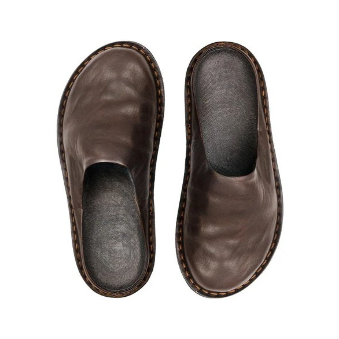 Calçado de Couro com Design Ergonómico e Fabrico Artesanal Unisexo