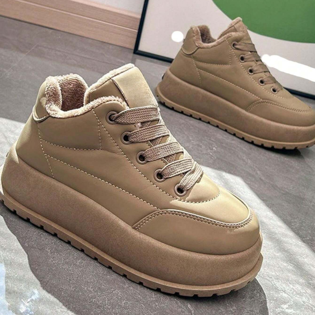 Sapatos Casuais Quentes para Mulher com Plataforma