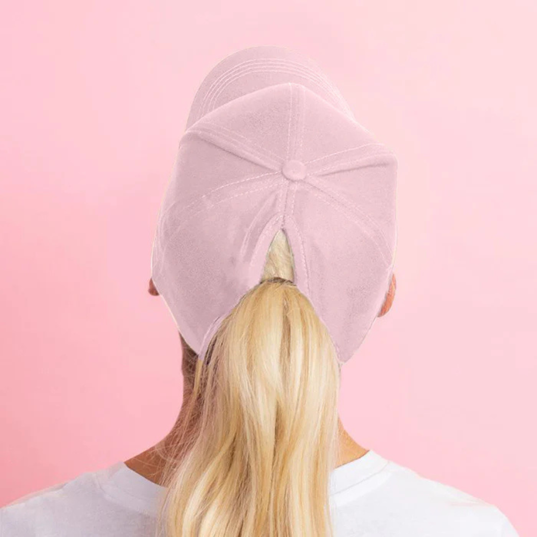 Boné Desportivo para Mulher com Abertura para Rabo de Cabelo