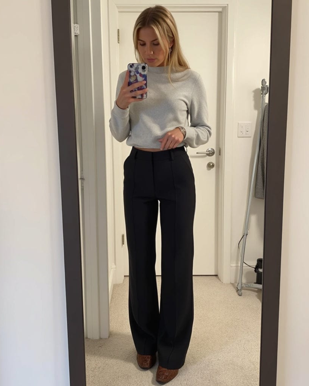 Calças Largas Clássicas