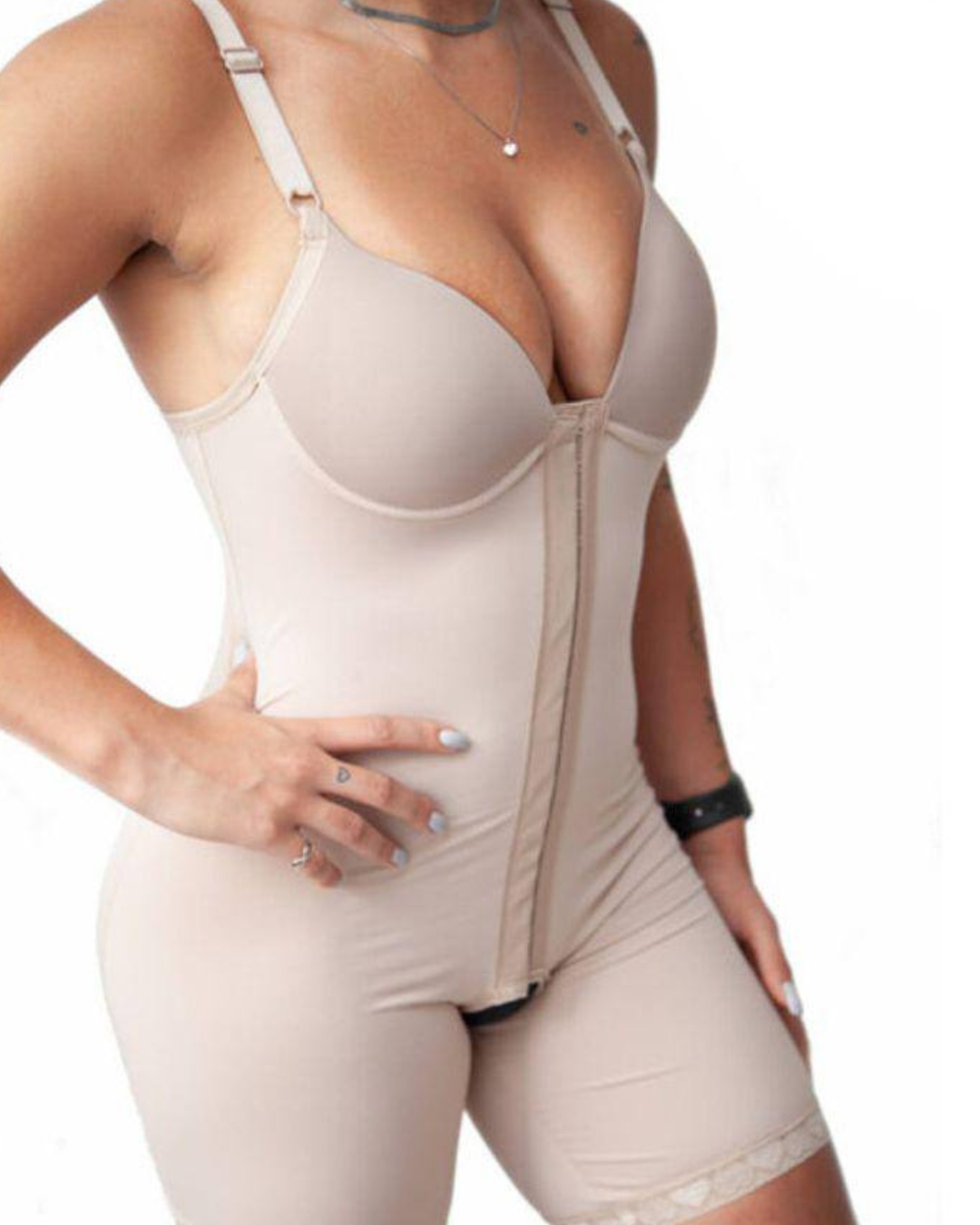 Body de Alta Compressão com Bojo e Alças Ajustáveis