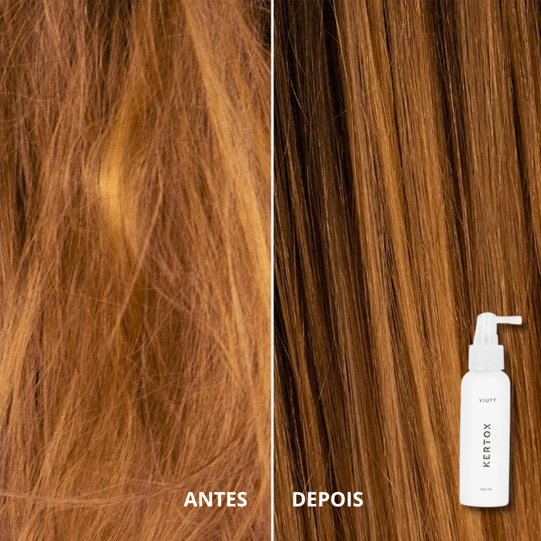 Botox Capilar com Protetor Térmico que Transforma o Seu Cabelo Instantaneamente (OFERTA 2X1)